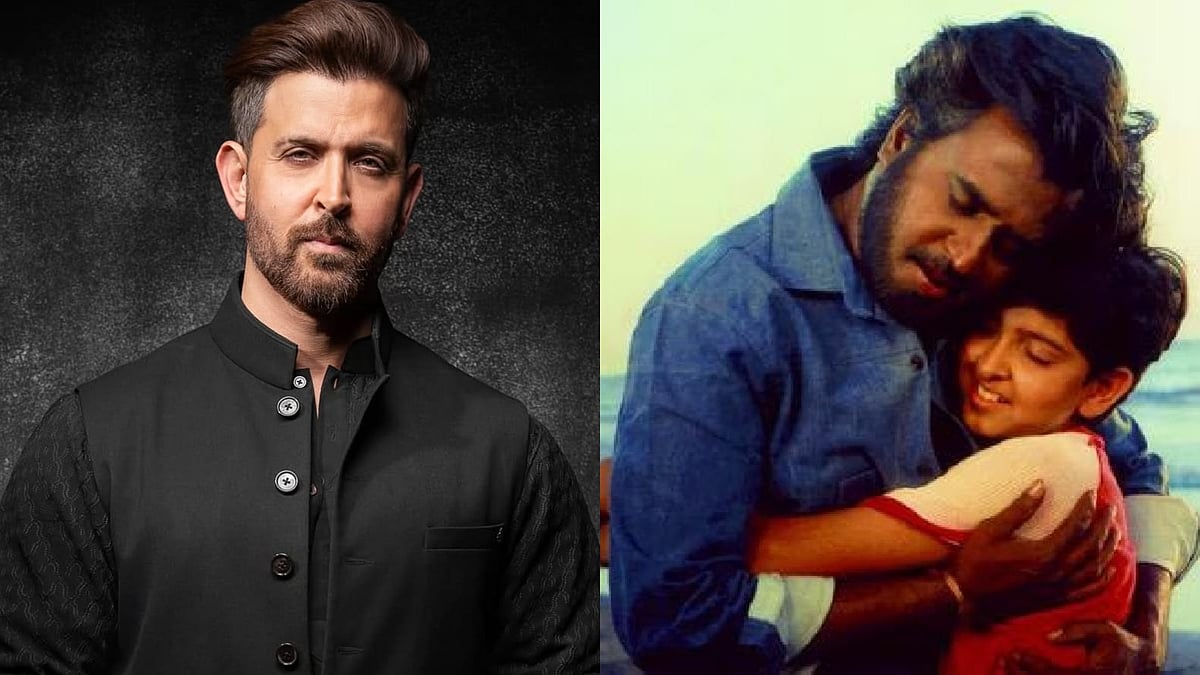 Instagram : Hrithik Roshan has a heartfelt post for his 'first teacher' Rajinikanth