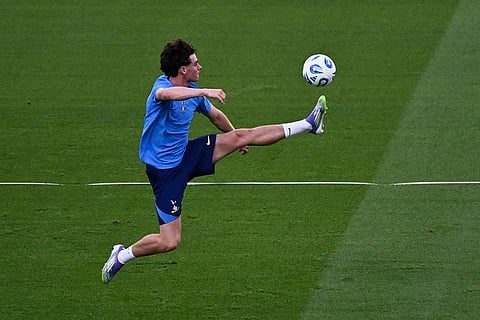 UEFA Super Cup 2025: Tottenham Hotspur Training 
