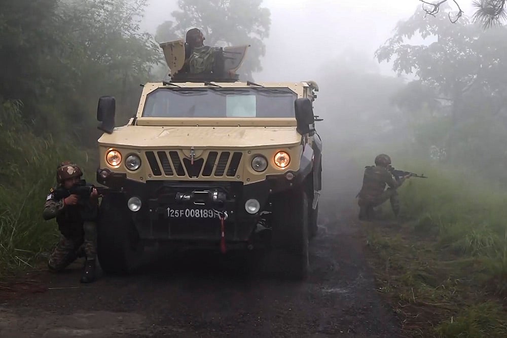 Security along LoC