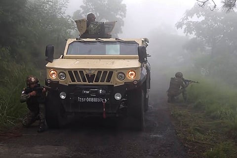 Security along LoC