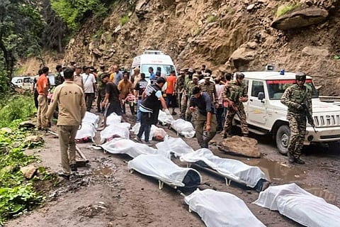 Cloudburst in J-K's Kishtwar