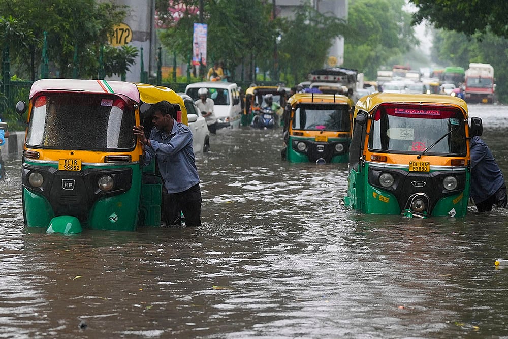 Weather: Rain in Delhi