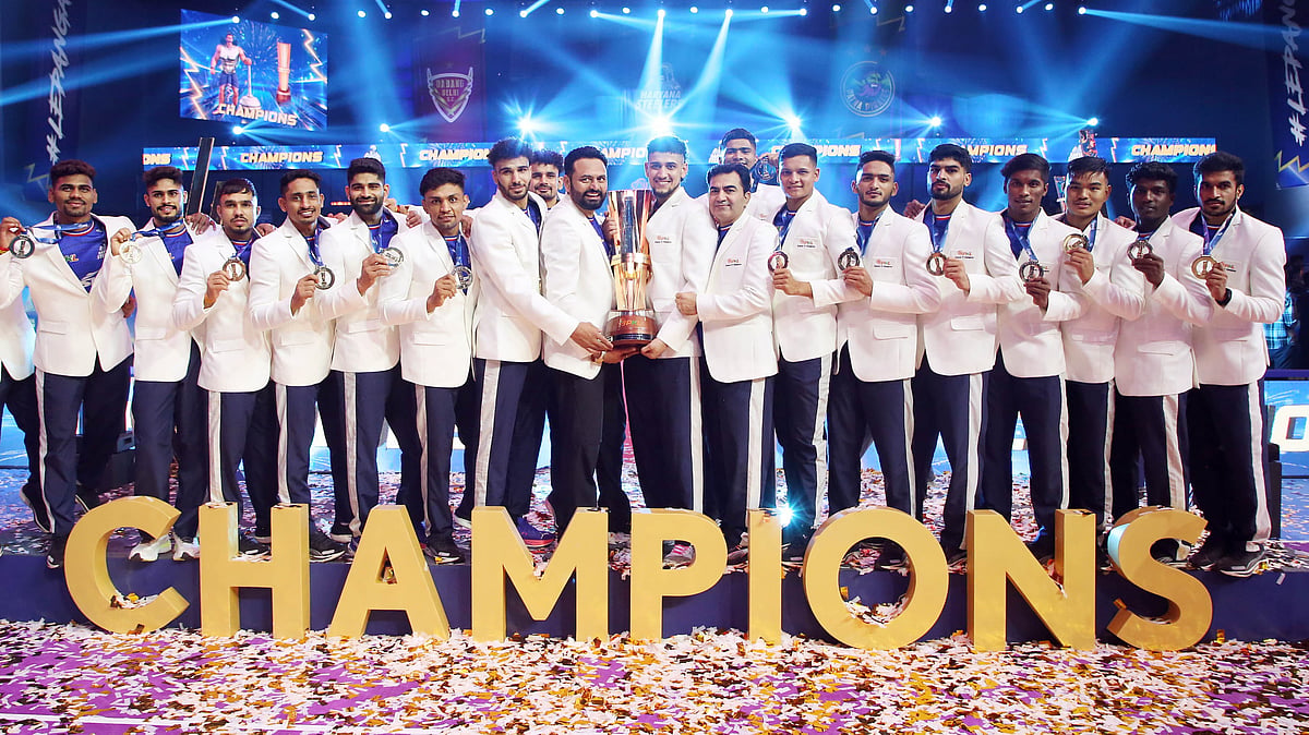 Haryana Steelers, campions of Pro Kabaddi League 11. - PKL