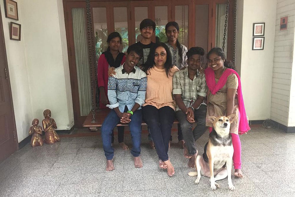 Mohammad Ibrahim - Cinematographer’s Journey of Resilience - The kiddies and Vandana aunty 