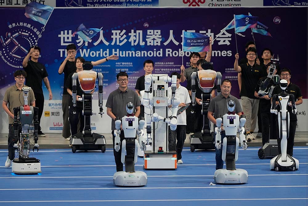 China Humanoid Robot Games 2025 day 1 best photos_