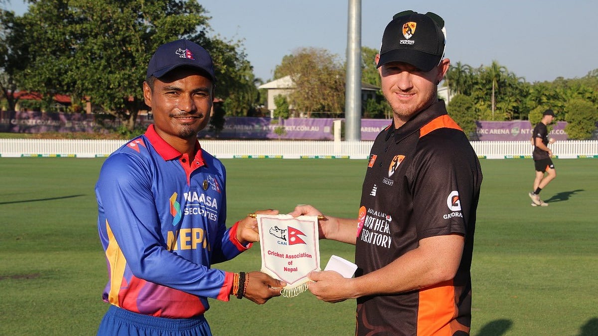 X/CricketNep : Nepal Vs Northern Territory Strike Live Streaming, Top End T20 Series 2025: Captains at the toss in Darwin. 