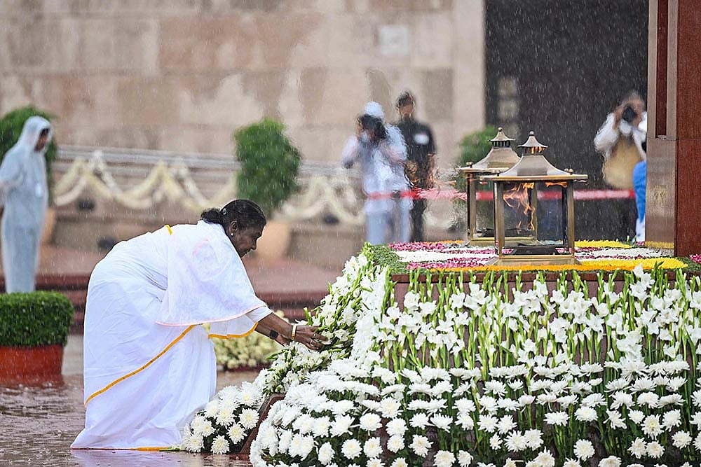 79th Independence Day celebration in Delhi -President Droupadi Murmu