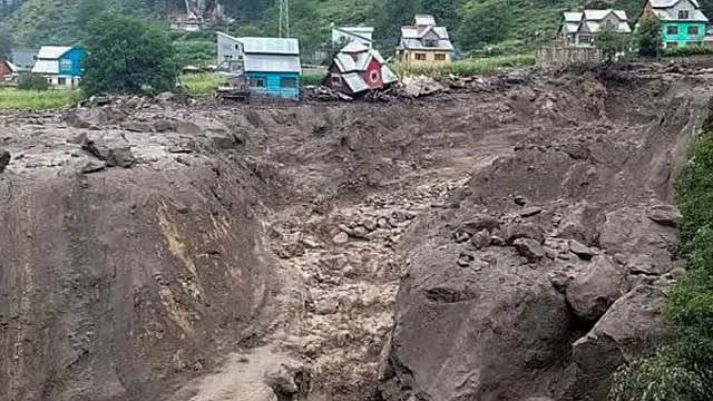 PTI : Cloudburst hits Jammu and Kashmir's Kishtwar