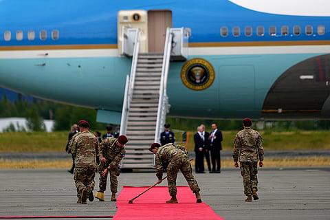 Donald Trump Vladimir Putin Meeting Alaska
