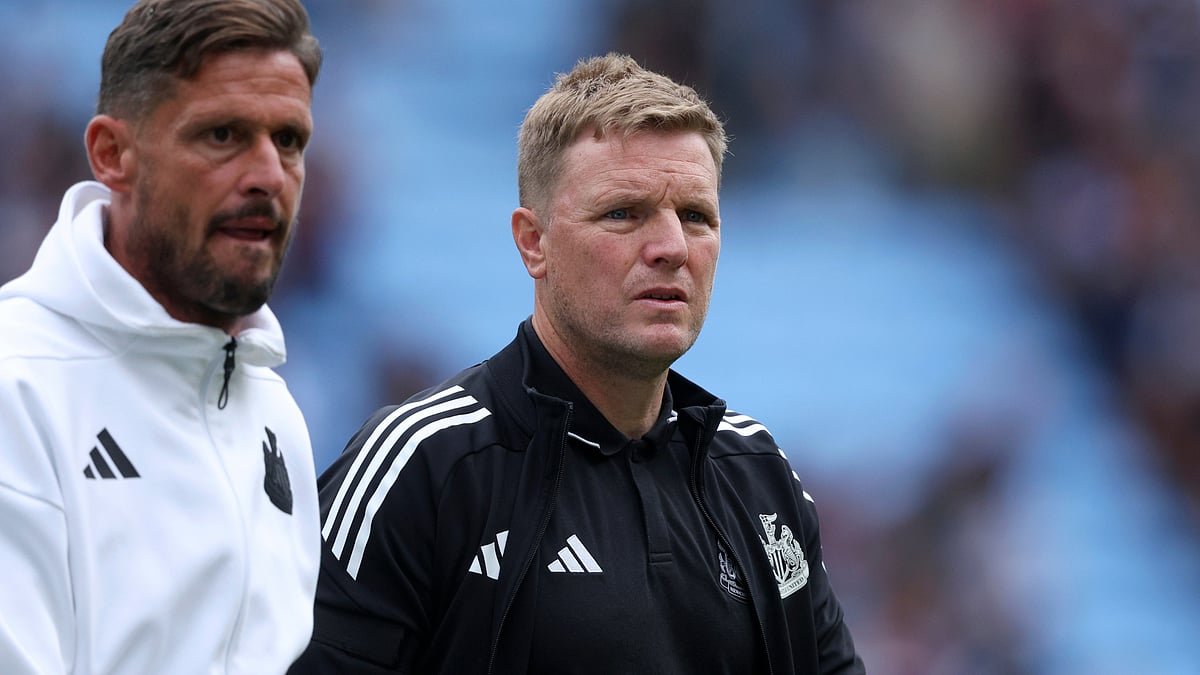Newcastle boss Eddie Howe - null