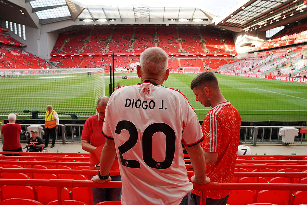 English Premier League soccer match Diogo Jota
