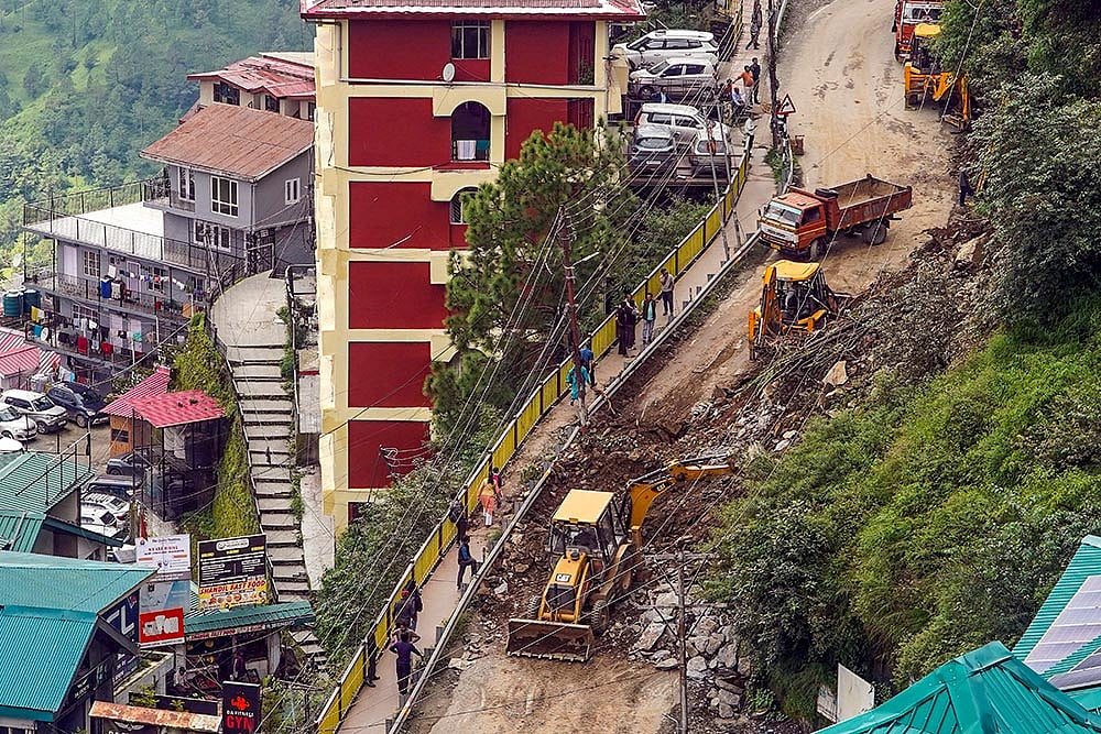Landslide in Shimla