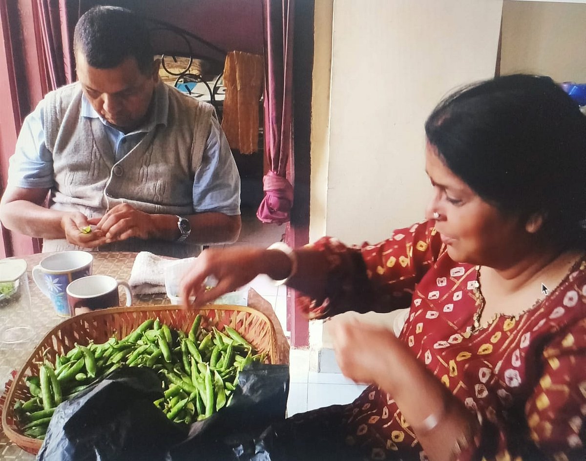 My parents—Capt Vibhas Bhushan Thakur and Meera Thakur  