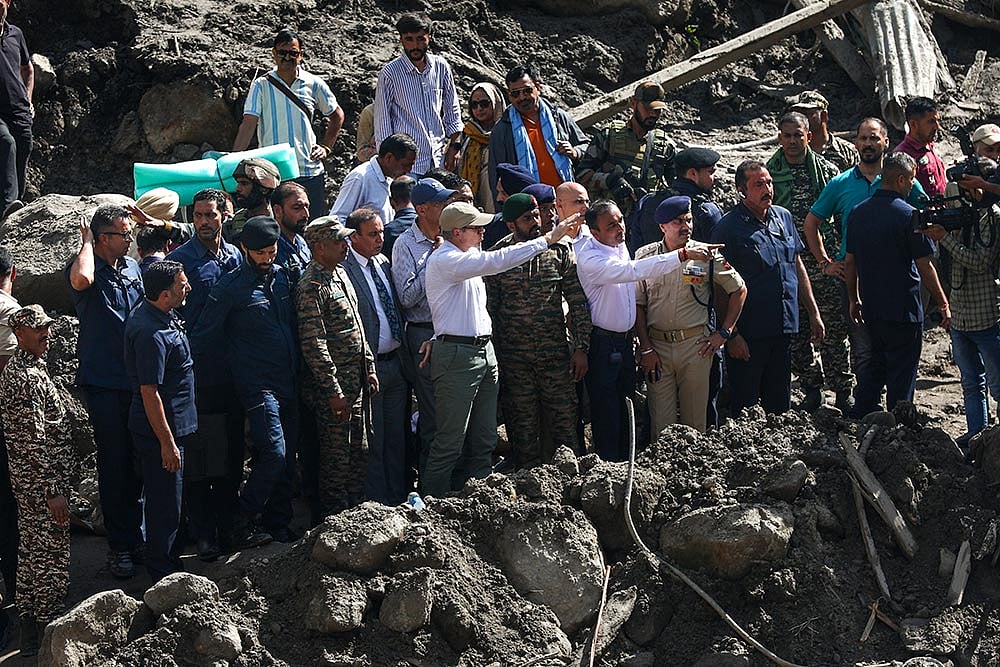 J&K Chief Minister Omar Abdullah at Chisoti village