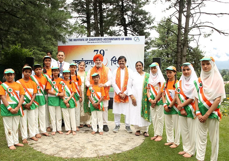 ICAI Celebrates 79th Independence Day In Pahalgam
