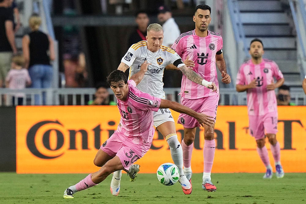 MLS soccer match Inter Miami vs Los Angeles Galaxy: Benjamin Cremaschi