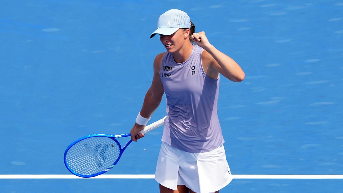 Iga Swiatek is into the Cincinnati Open final