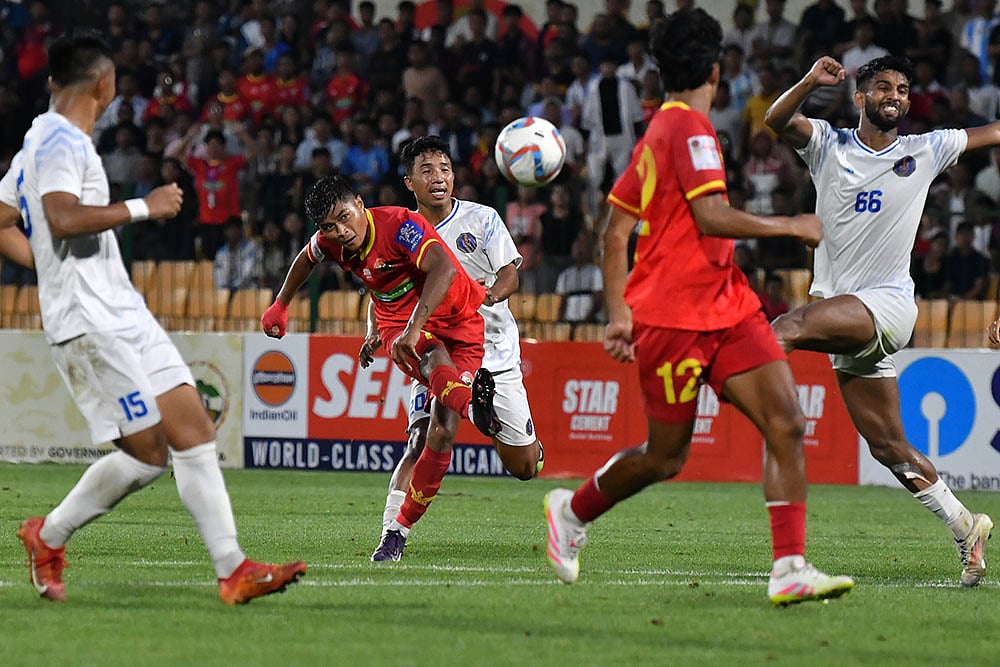 Durand Cup 2025 Quarter-Final match Shillong Lajong vs Indian Navy_Everbrightson Sana Mylliempdah