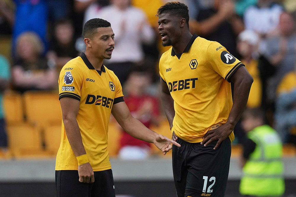 Britain Soccer Premier League 2025-26 Wolverhampton Wanderers and Manchester City_Andre