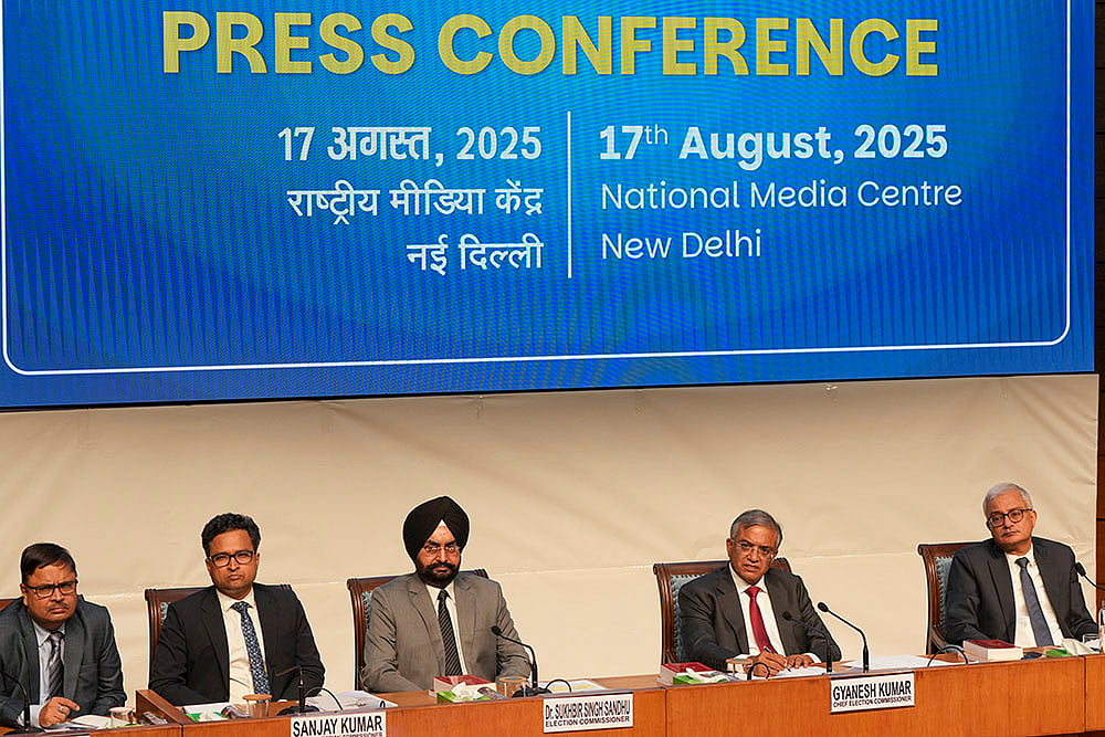 Election Commission press conference