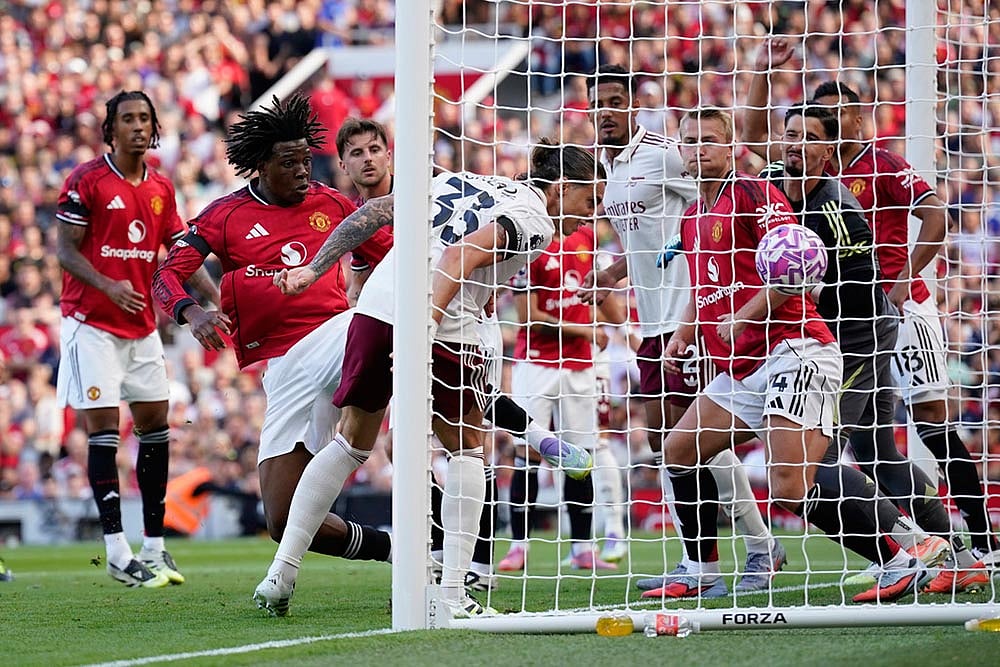 Premier League Soccer Match: Manchester United Vs Arsenal