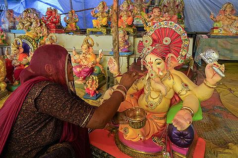 Preparations for Ganesh Chaturthi