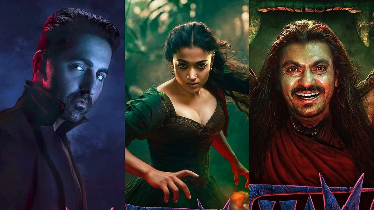 Instagram/Maddock Films : Thama first look posters
