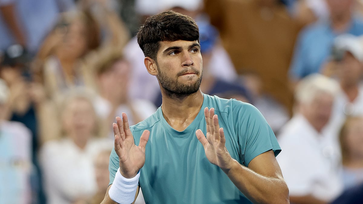 Carlos Alcaraz won the Cincinnati Open due to Jannik Sinner retiring