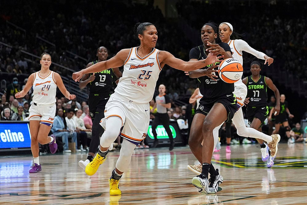 WNBA Basketball game Phoenix Mercury vs Seattle Storm_Alyssa Thomas