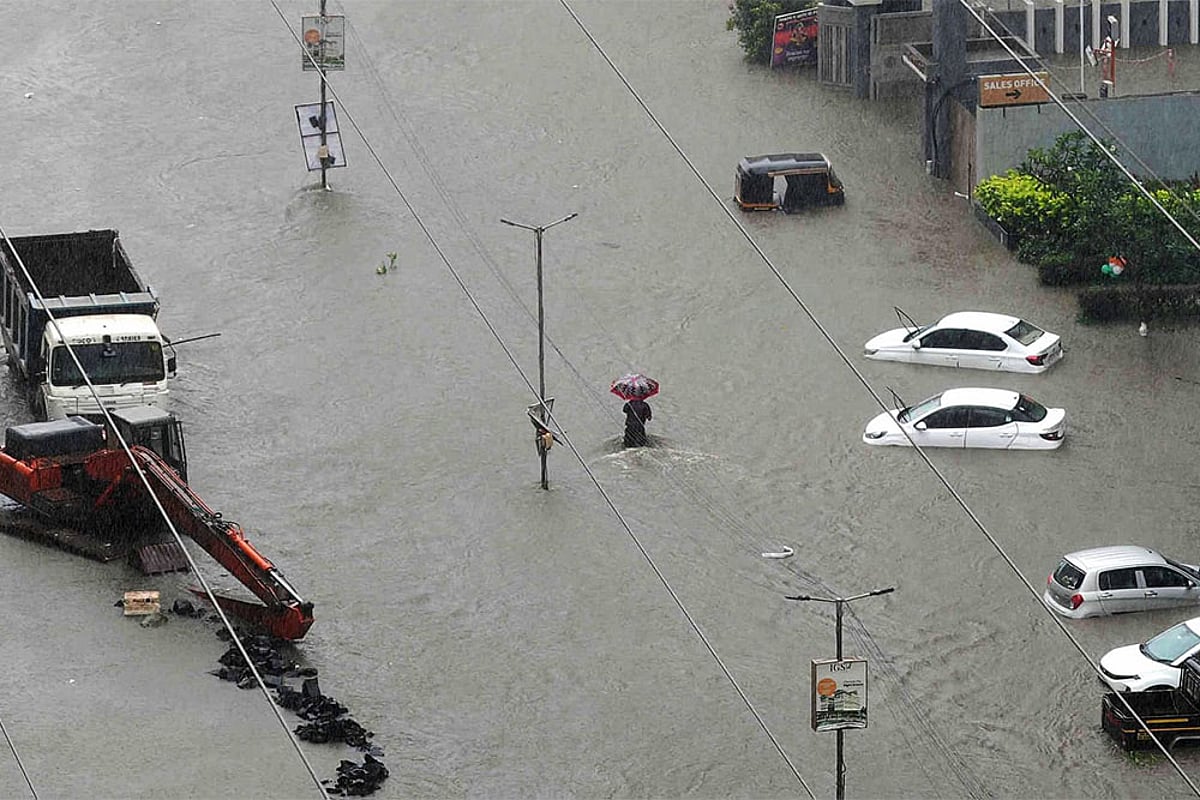 Mumbai Monsoon Weather Rain and waterlogging photos_1