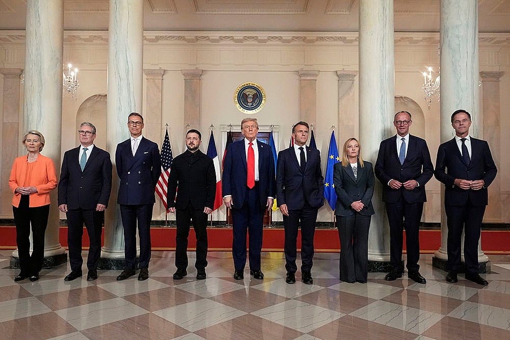Russia Ukraine War Trump-Zelensky Meeting photos:  Ursula von der Leyen