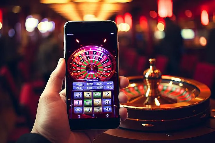 Online roulette on mobile with casino table