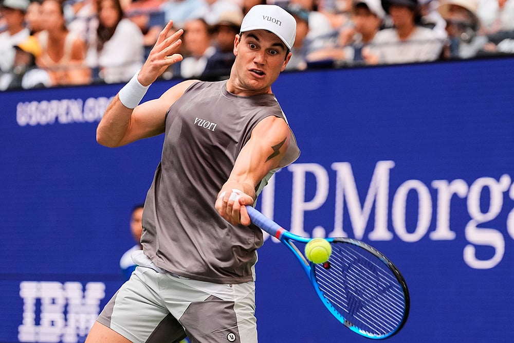 US Open 2025 Mixed Doubles Jack Draper and Jessica Pegula vs Emma Raducanu and Carlos Alcaraz_2