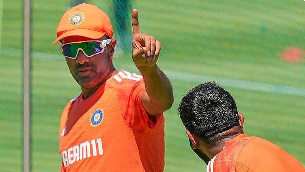 | Photo: PTI : Ravichandran Ashwin enters International League T20 auction, eyes 2025 UAE T20 season.
