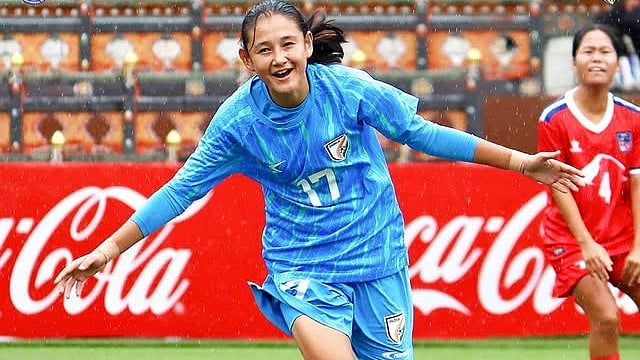 India vs Nepal, SAFF U17 Womens Championship 2025 Abhista Basnett X