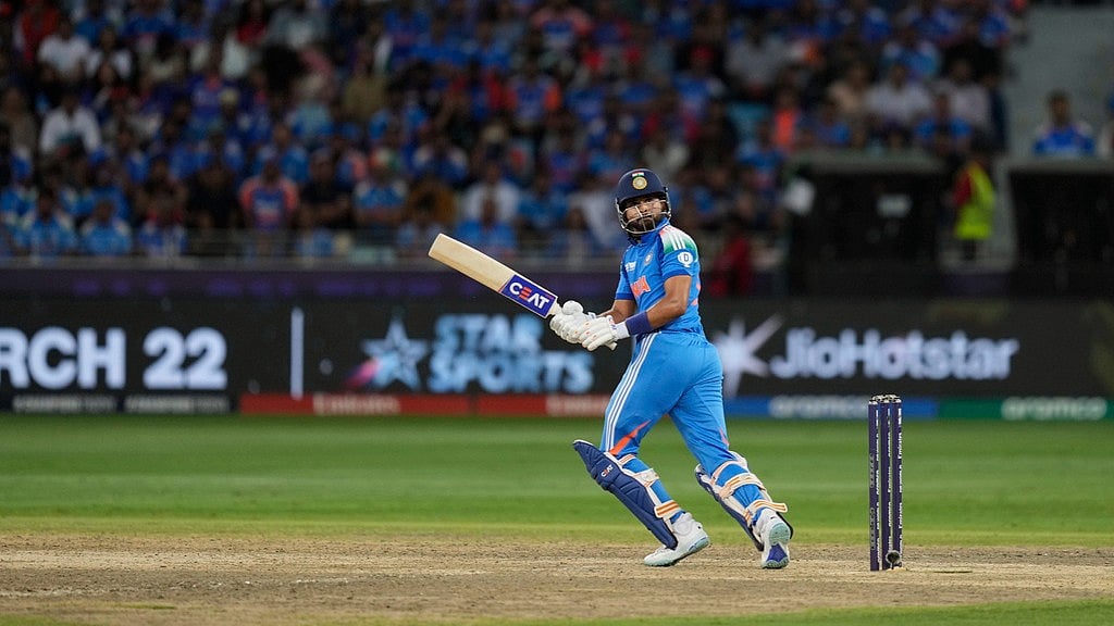 File/AP : Shreyas Iyer was India's top run-scorer in Champions Trophy 2025.