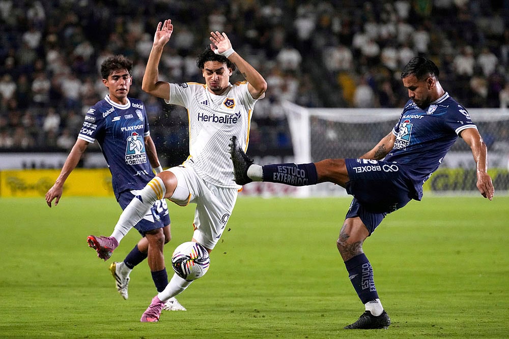 Leagues Cup 2025 Quarter-Final match Los Angeles Galaxy vs CF Pachuca_Matheus Nascimento