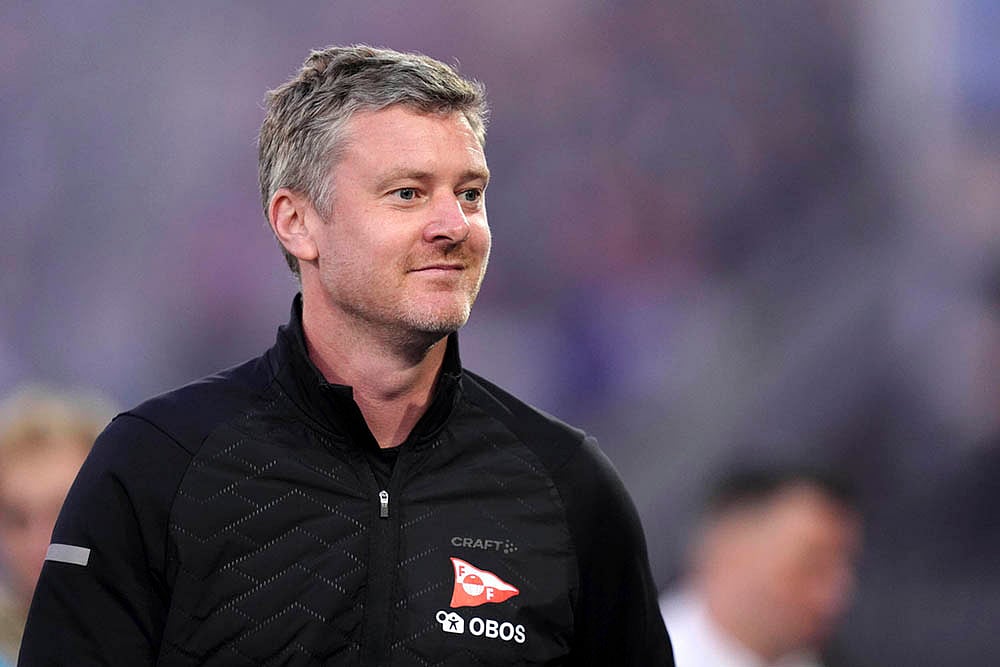 UEFA Conference League 2025-26 Playoff 1st Leg match Crystal Palace Vs Fredrikstad_Andreas Hagen