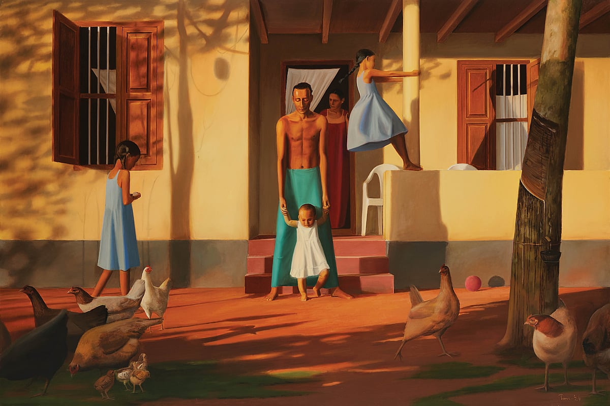 Vivian Sarky : Tom Vattakuzhy's ‘The Shadows of Absence’ 