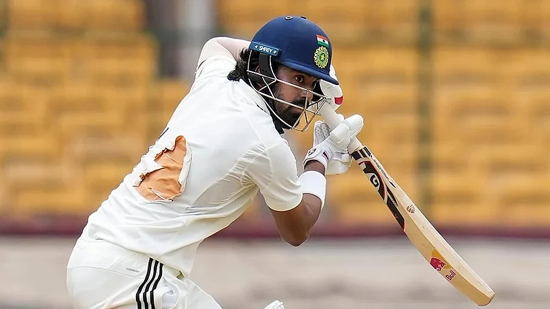 K L Rahul playing in Duleep Trophy 2024