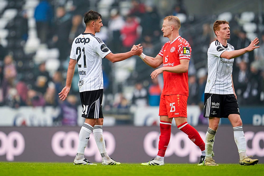 | Photo: Ole Martin Wold/NTB Scanpix via AP : UEFA Conference League Playoff 1st Leg: Rosenborg Vs Mainz