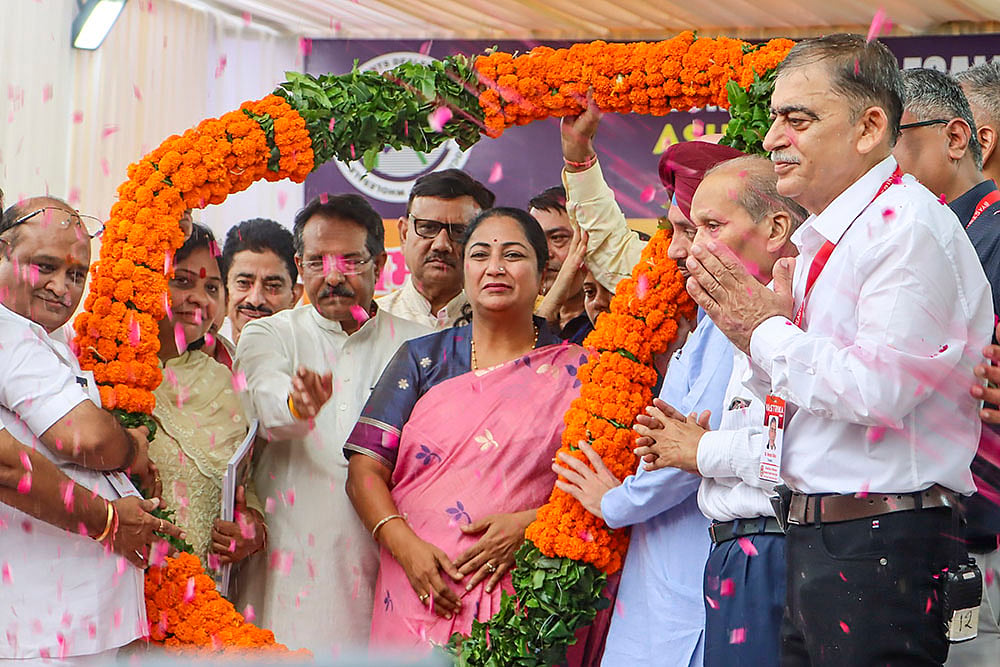 | Photo: PTI : Police stated that both accused were part of a conspiracy to target the Chief Minister.