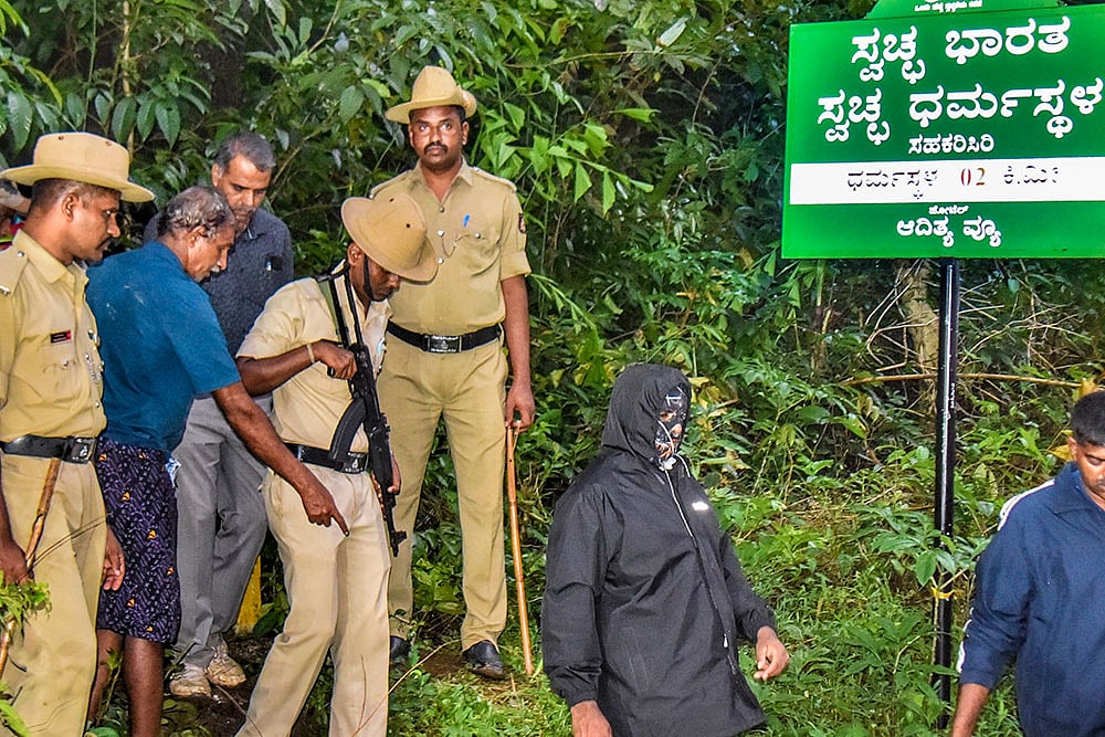 | Photo: PTI : Dharmasthala case:  Court denies bail to C N Chinnaiah, citing the gravity of charges