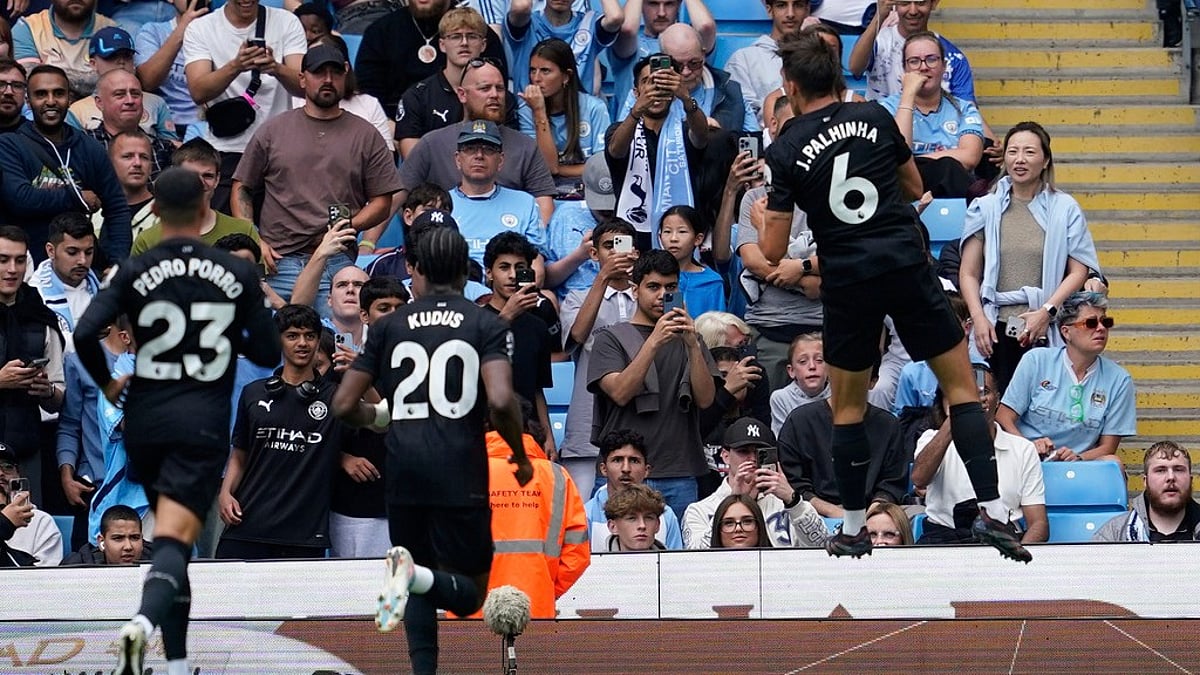 Manchester City Vs Tottenham Hotspur Live Score, Premier League