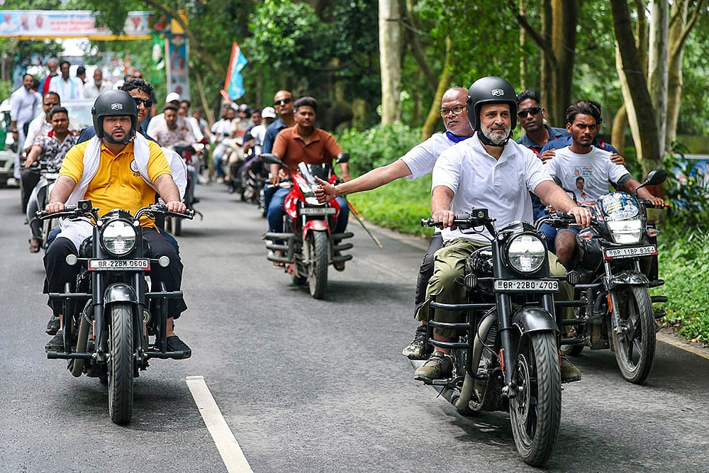 Voter Adhikar Yatra in Bihar