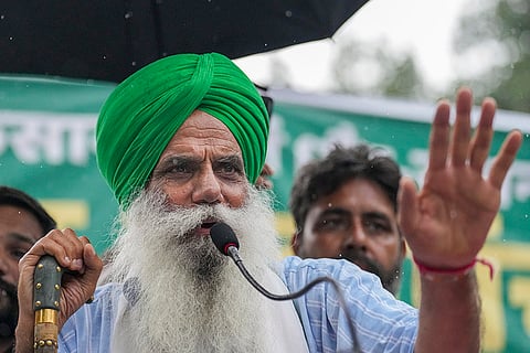 Kisan Mahapanchayat in Delhi
