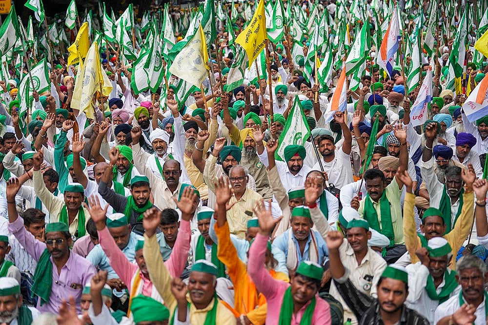 Kisan Mahapanchayat by the Samyukt Kisan Morcha at Jantar Mantar_4