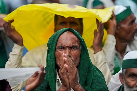 Kisan Mahapanchayat in Delhi