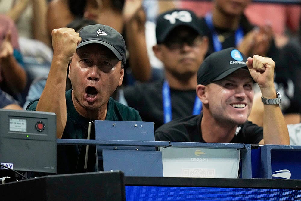 US Open Tennis 2025 Novak Djokovic Vs Learner Tien_Michael Chang