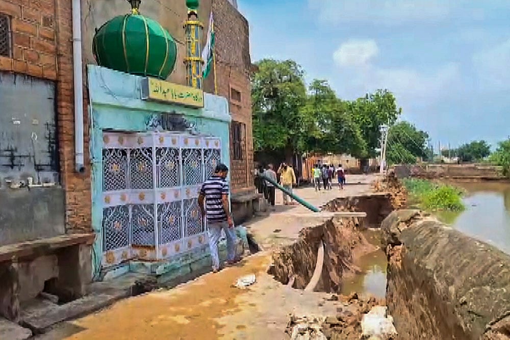 | Photo: PTI : Rain in Nagaur